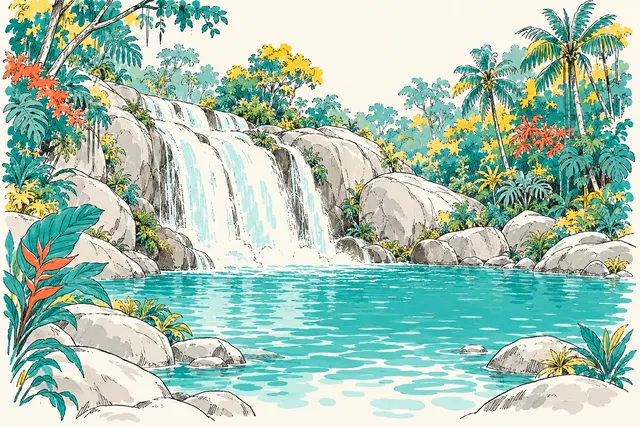 Водопады На Муанг 1 и 2